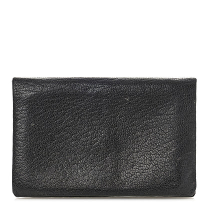 Hermes Chevre Mysore Calvi Card Case Black 1 of 11