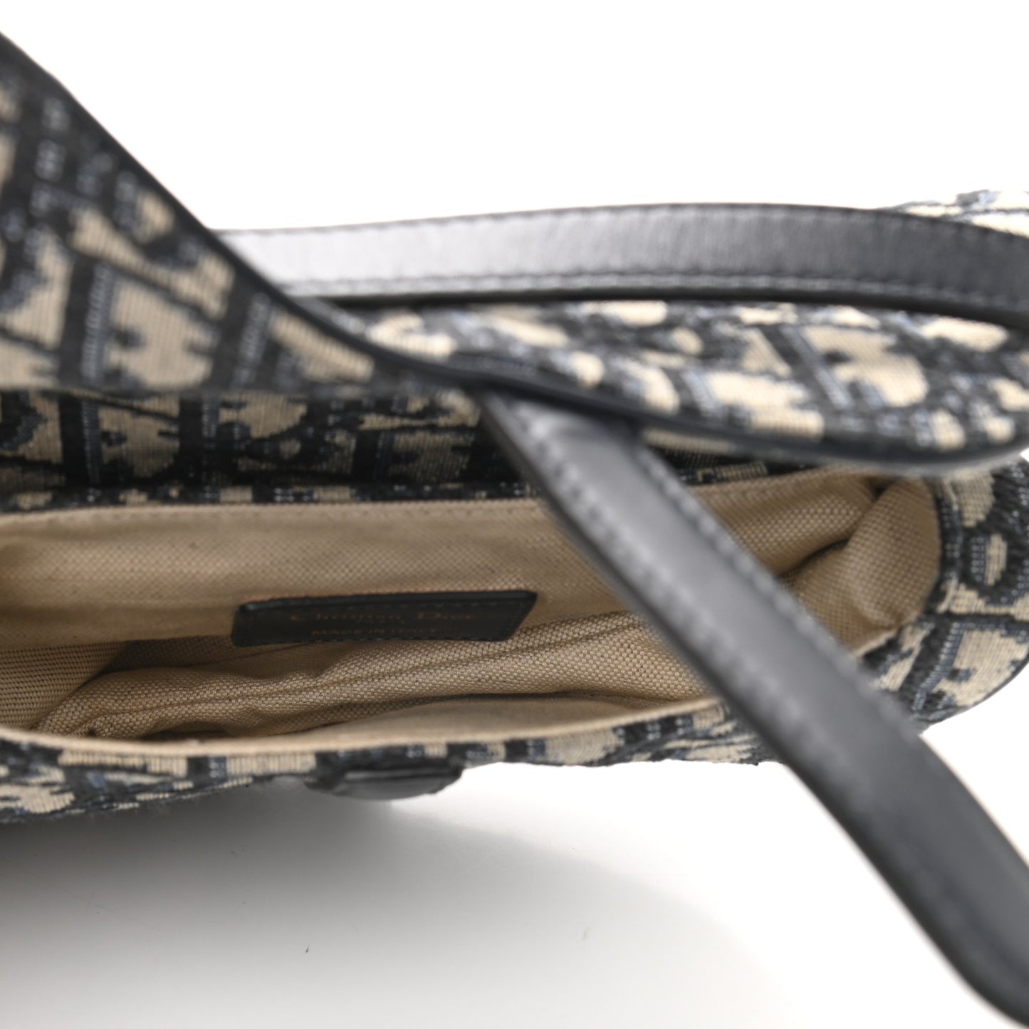 Oblique Mini Saddle Bag Blue