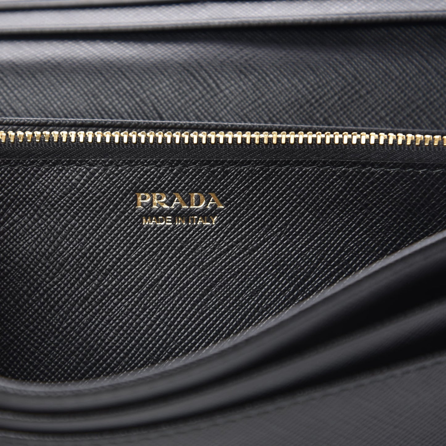 Saffiano Metal Continental Flap Wallet Black