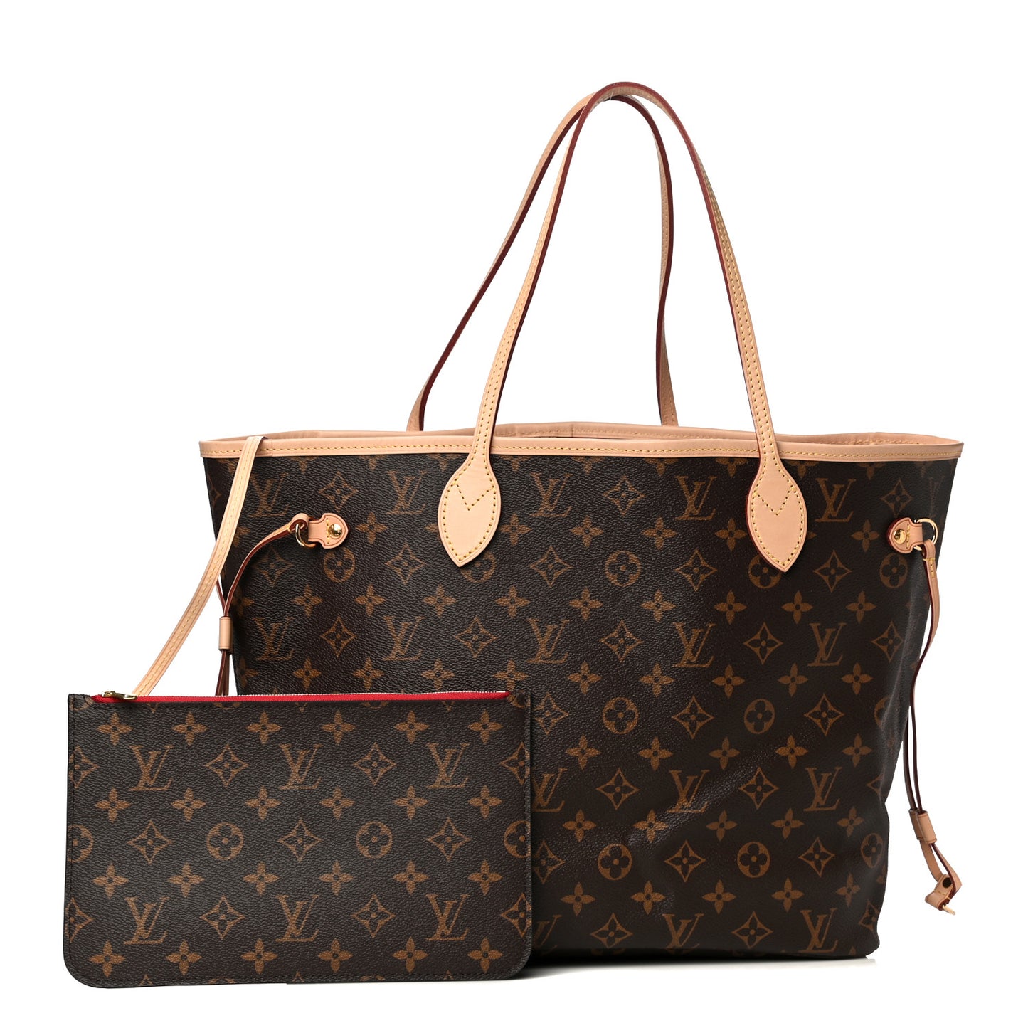Monogram Neo Neverfull MM Cherry