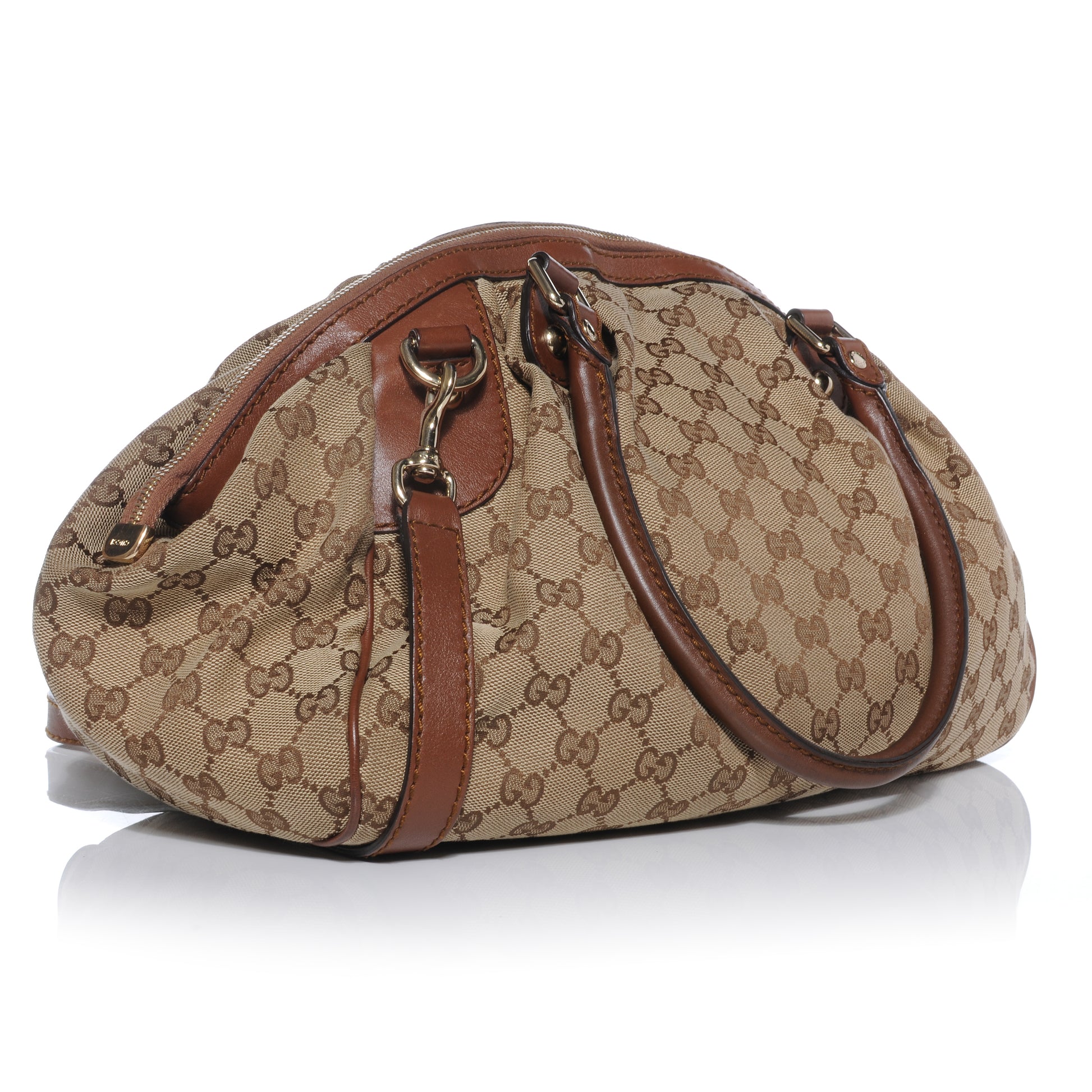 Gucci Monogram Medium Sukey Boston 3 of 8