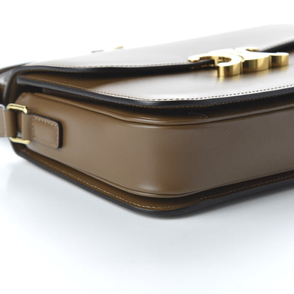 Celine Shiny Calfskin Medium Triomphe Camel 6 of 9