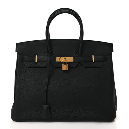 Hermes Togo Birkin 35 Black 1 of 11