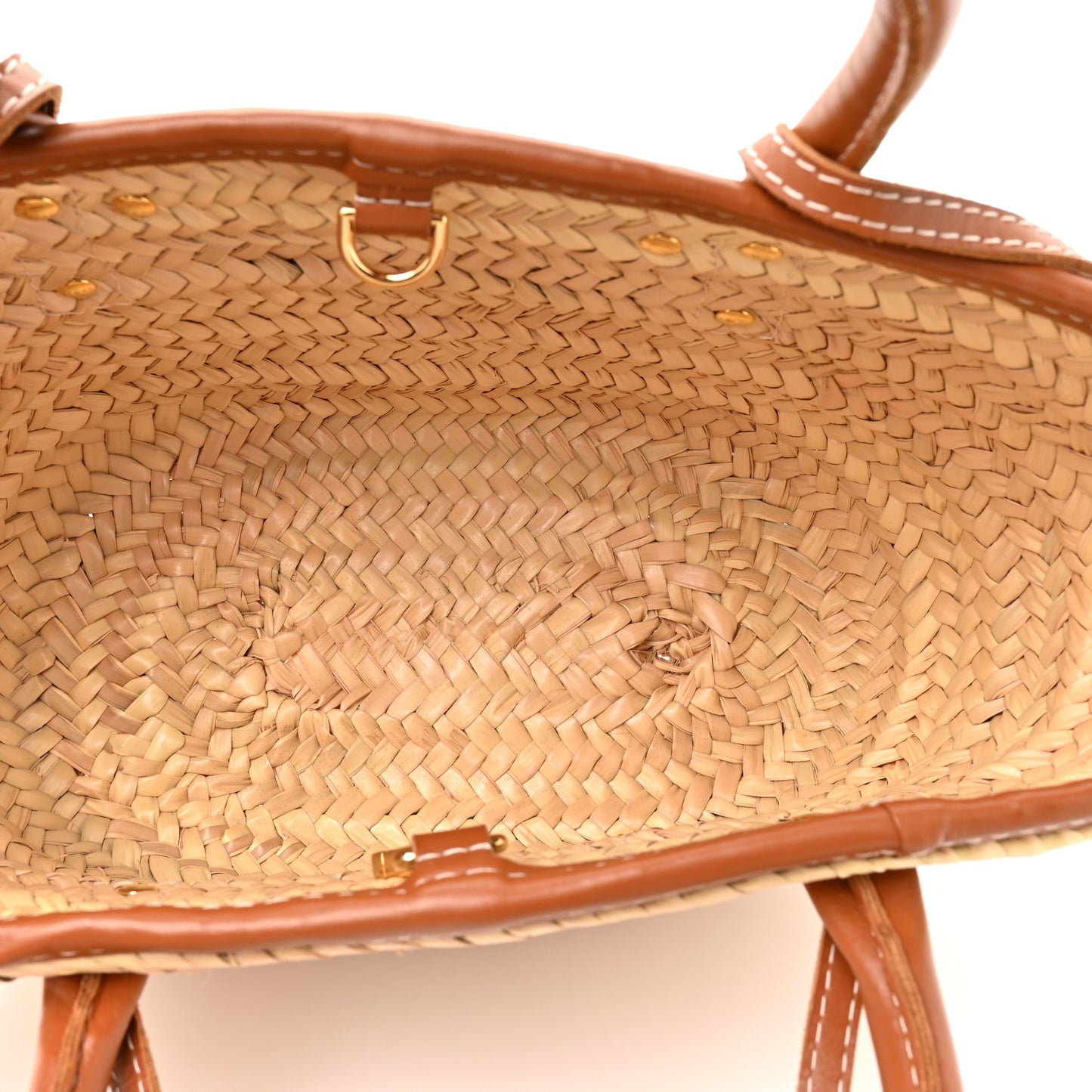 Raffia Le Petit Panier Soli Light Brown