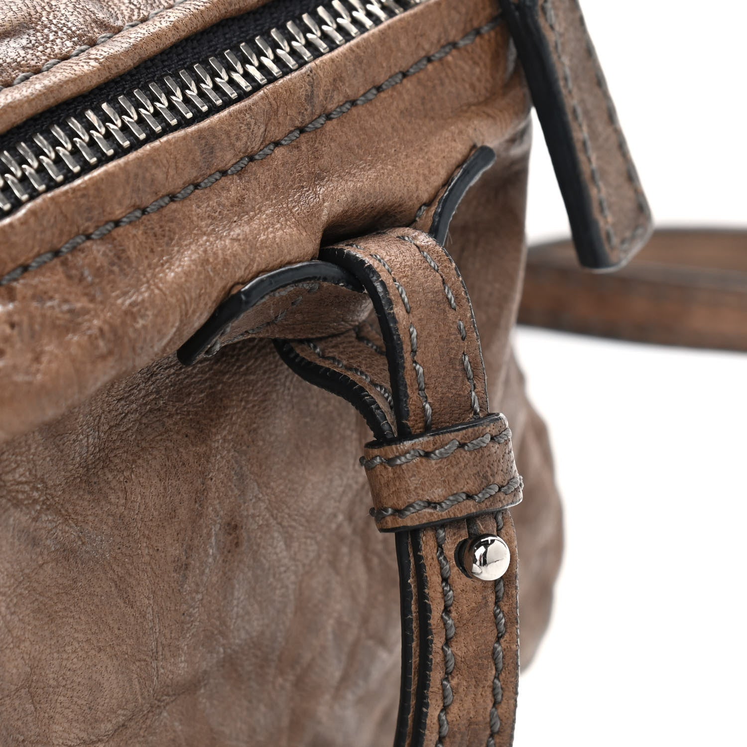 Givenchy Tumbled Sheepskin Mini Pandora Brown 9 of 12