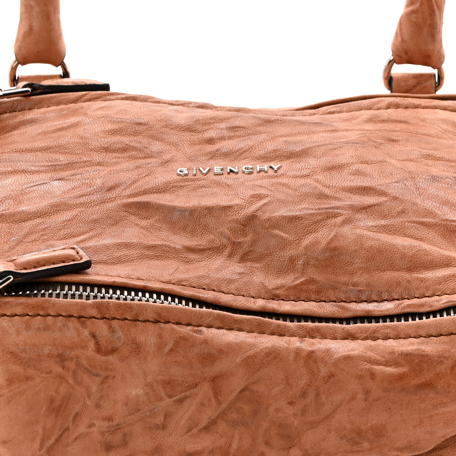 Givenchy Tumbled Sheepskin Small Pandora Cigare 8 of 10