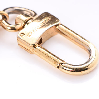 Louis Vuitton LV Facettes Bag Charm Key Holder Gold 8 of 8