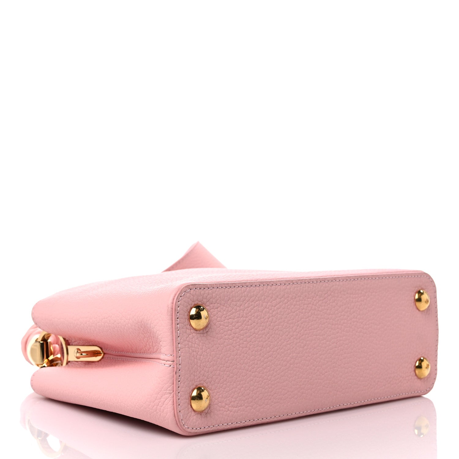 Louis Vuitton Taurillon Scrunchie Capucines BB Bubble Gum Pink 4 of 8