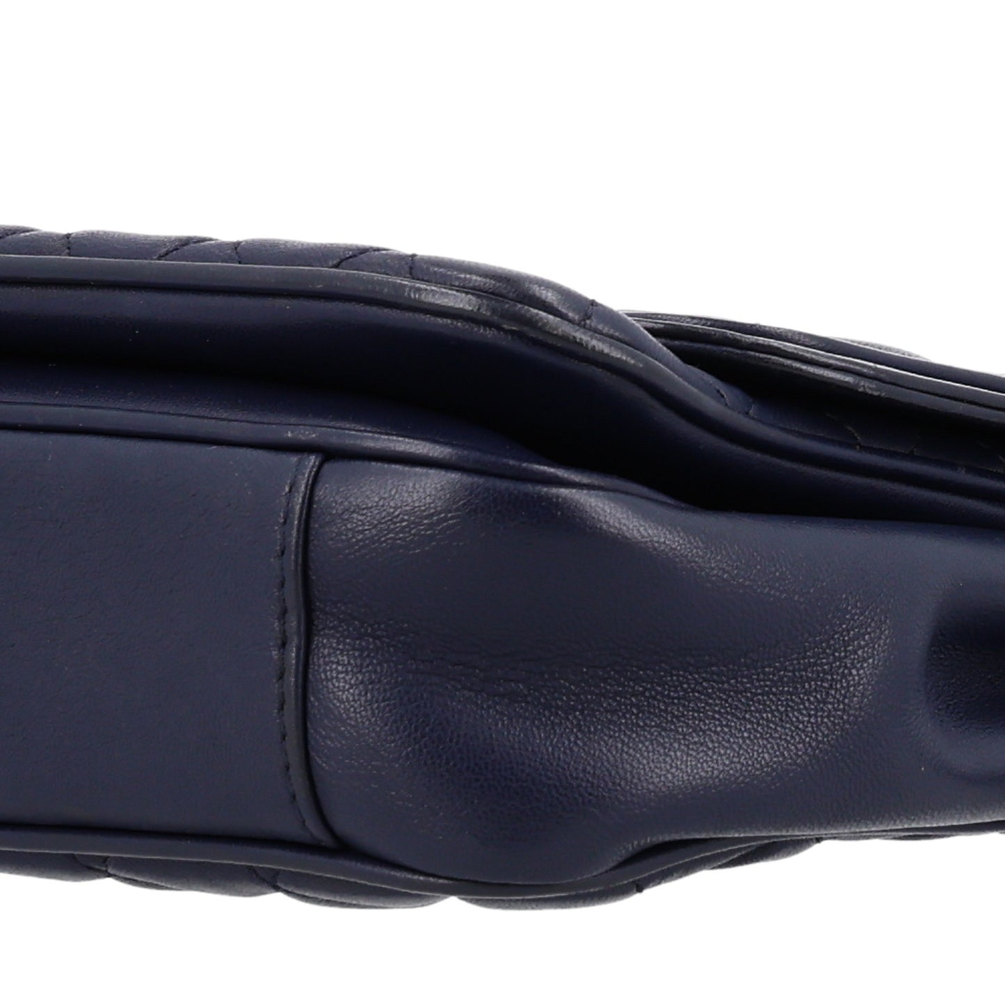 Lambskin Quilted Medium Lovely Day Flap Blue