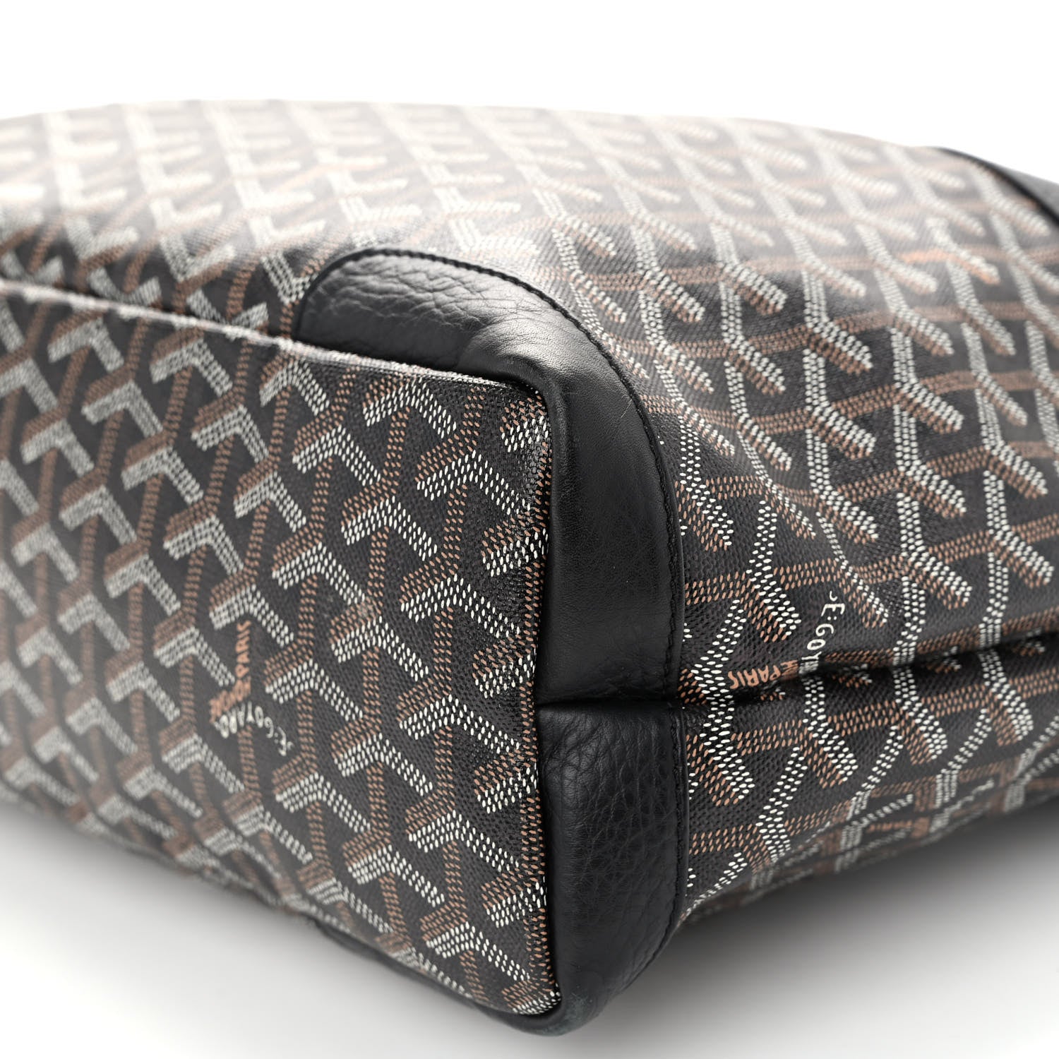 Goyard Goyardine Grenadines Hobo Black 8 of 8