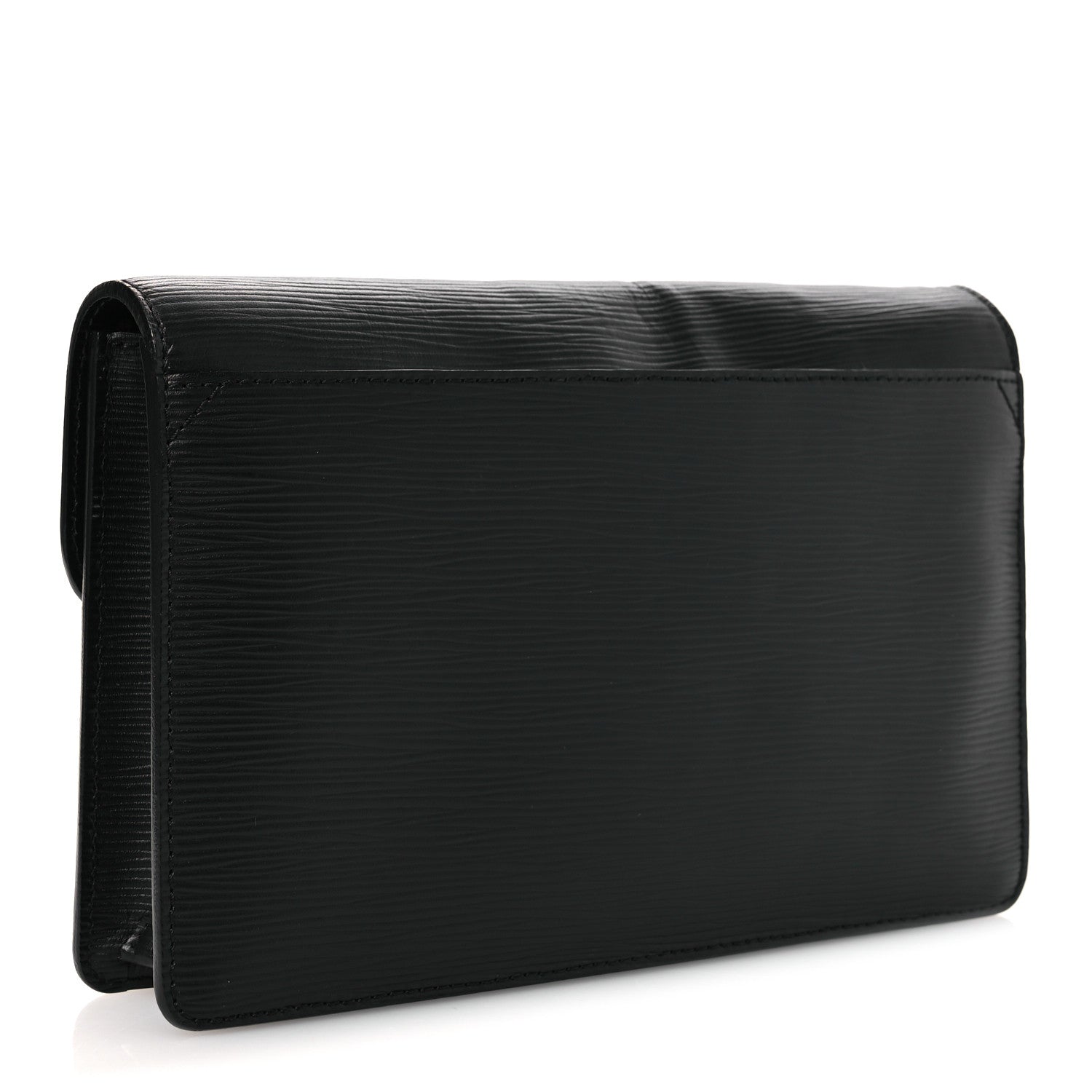 Louis Vuitton Epi Neo Belaia Clutch Black 3 of 12