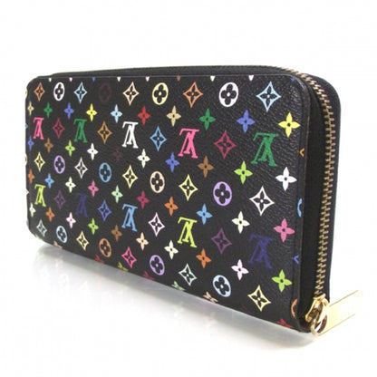 Louis Vuitton Monogram Multicolor Zippy Wallet Black 4 of 9