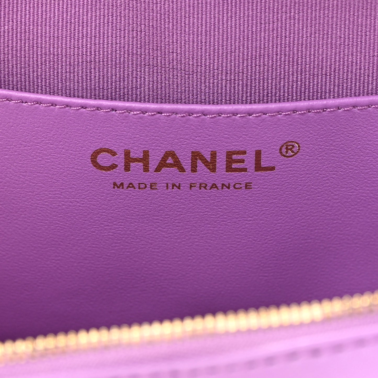 Lambskin Quilted CC In Love Heart Bag Purple