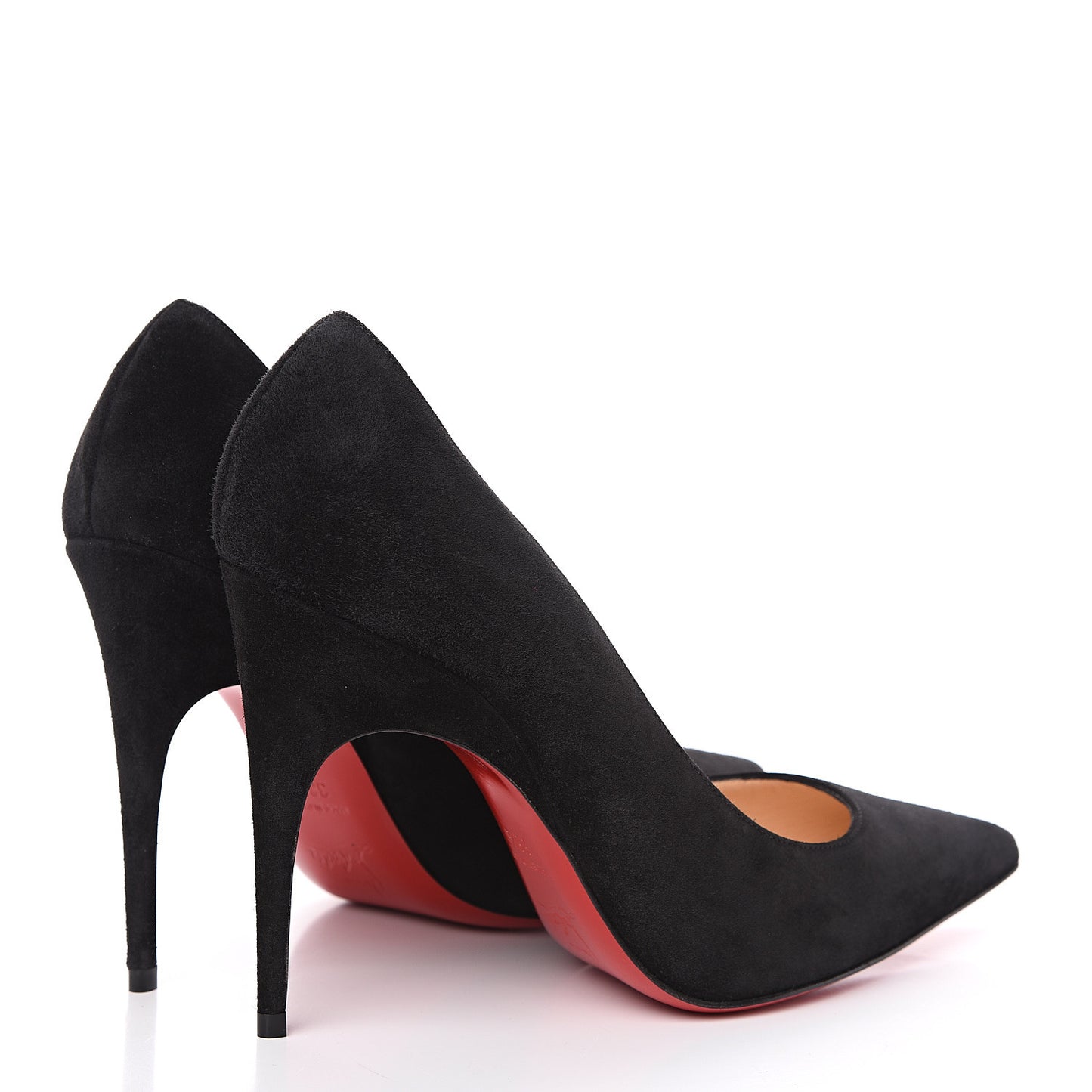 Veau Velours Alminette 100 Pumps 38.5 Black