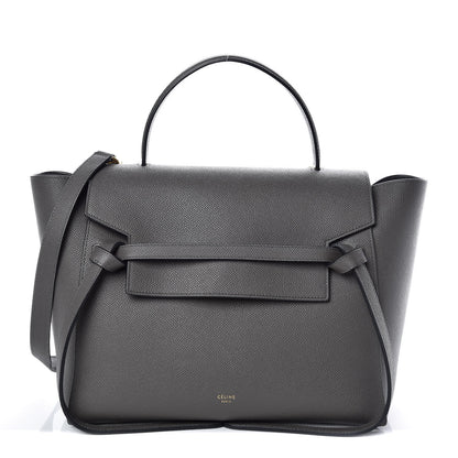 Celine Grained Calfskin Mini Belt Bag Grey 1 of 10