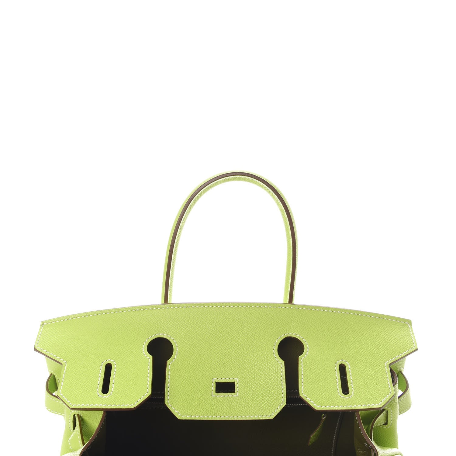 Hermes Epsom Candy Birkin 30 Kiwi Lichen 14 of 38