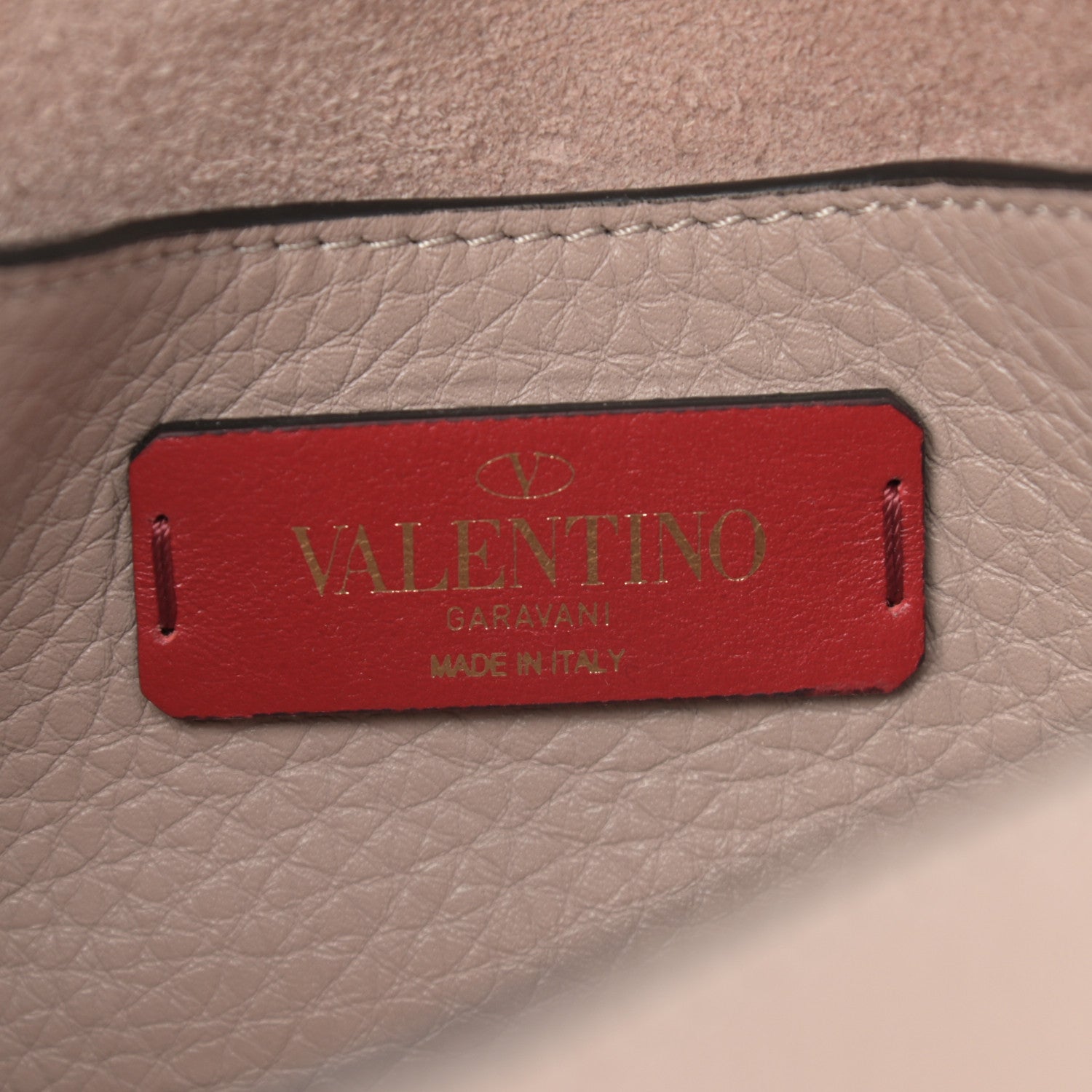 Valentino Garavani Pebbled Calfskin Mini Rockstud Crossbody Bag Poudre 6 of 10