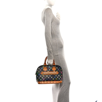 Louis Vuitton Monogram Multicolor Alma Black 2 of 9