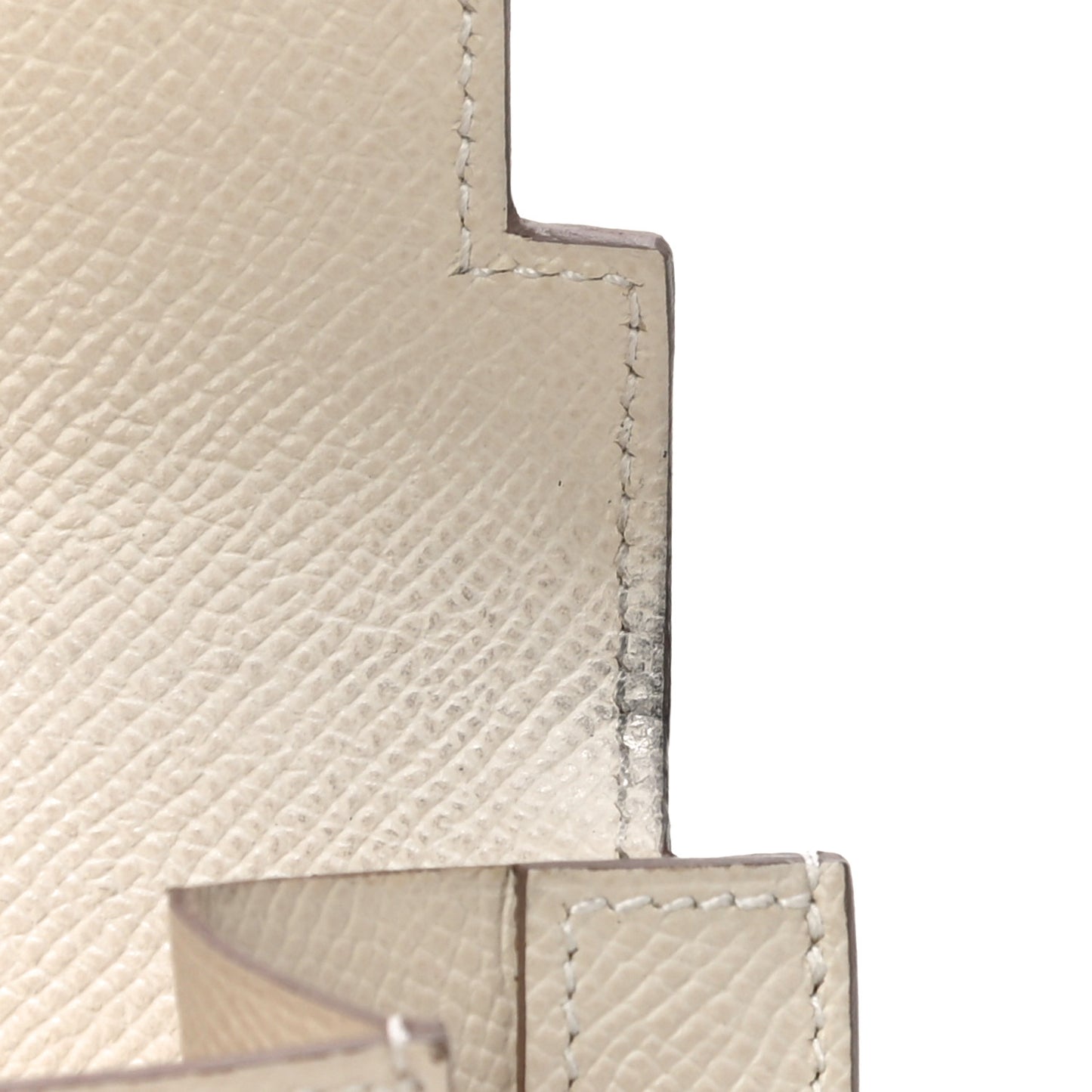 Epsom Kelly Pocket Compact Wallet Craie