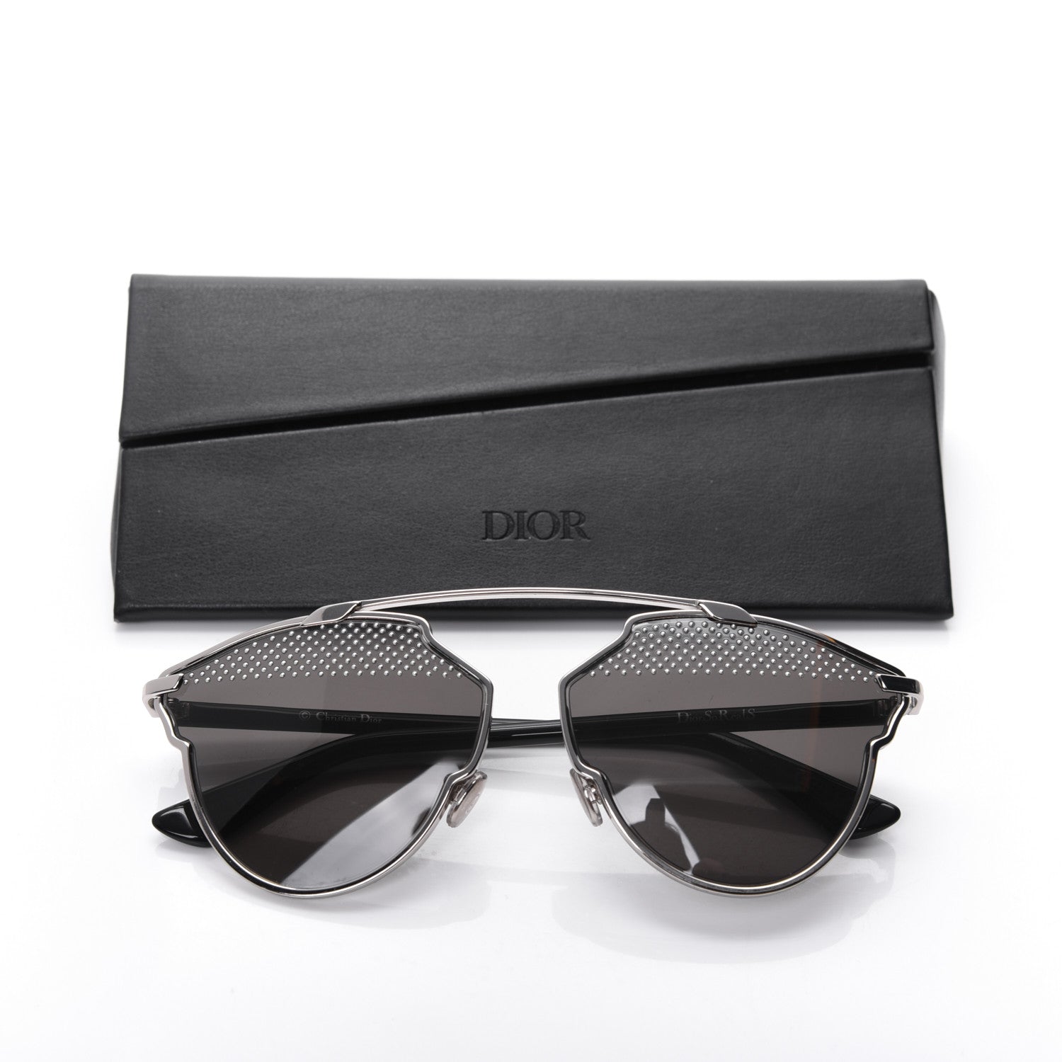 Christian Dior Studded So Real Sunglasses Black 8 of 8