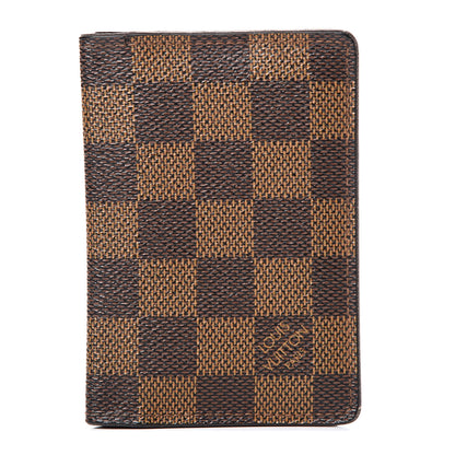 Louis Vuitton Damier Ebene Pocket Organizer NM 1 of 12