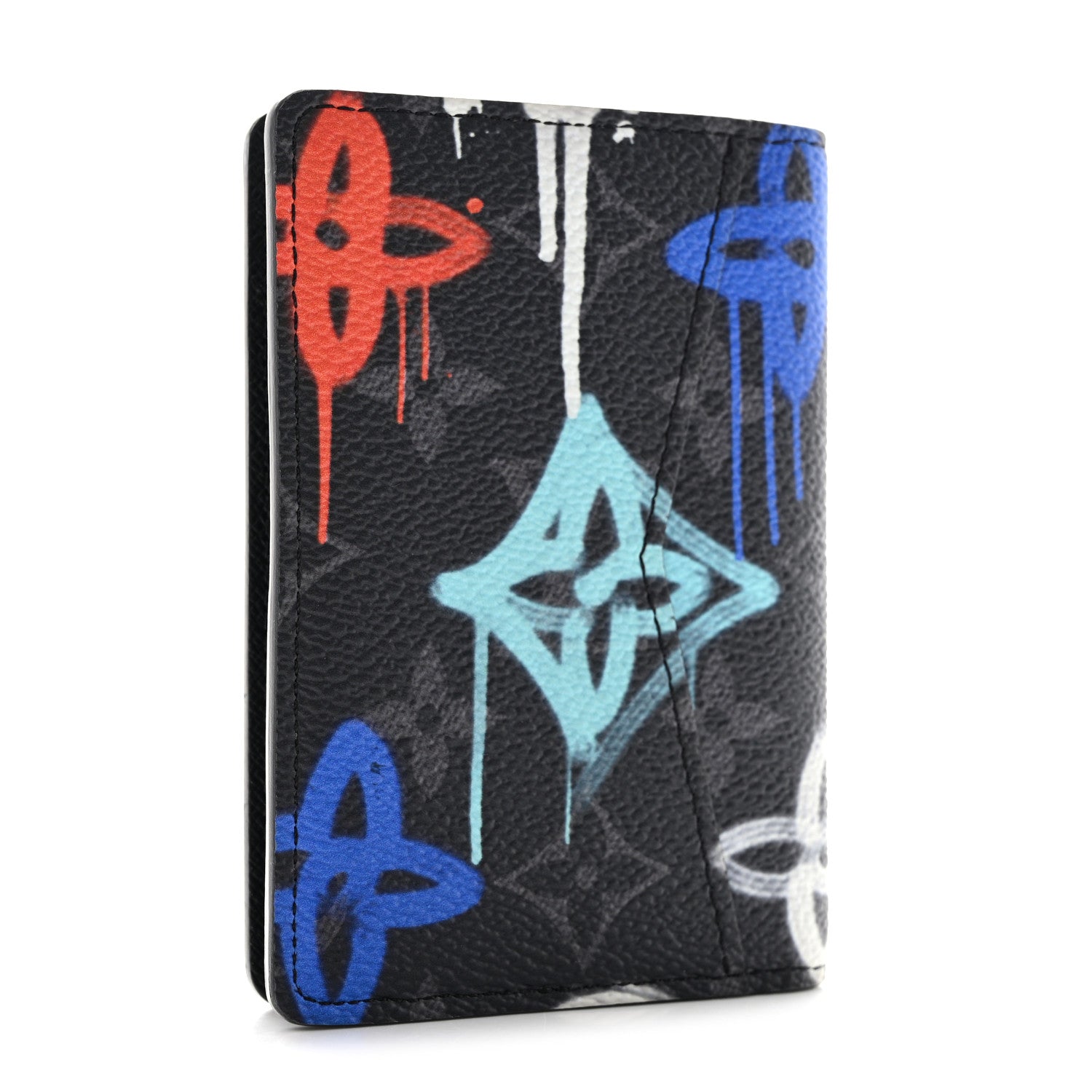 Louis Vuitton Monogram Eclipse Pocket Organizer Multicolor Lights 3 of 7
