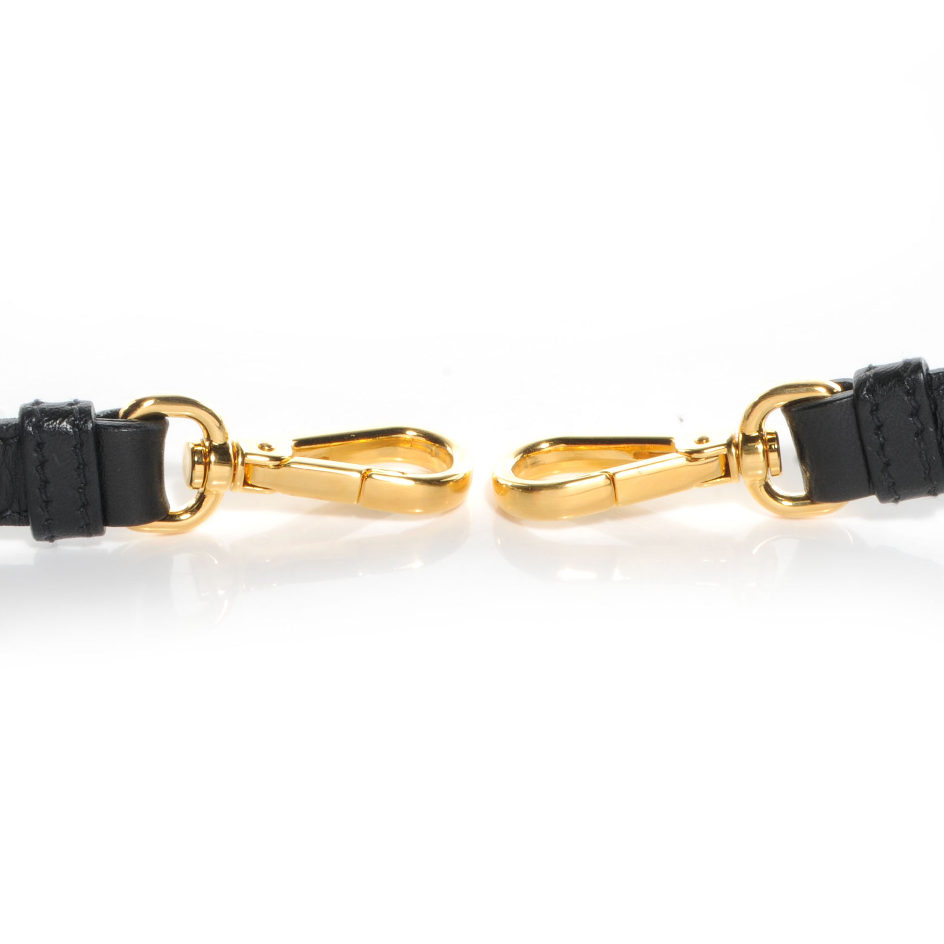 Prada Leather Adjustable Strap Nero Black 3 of 5