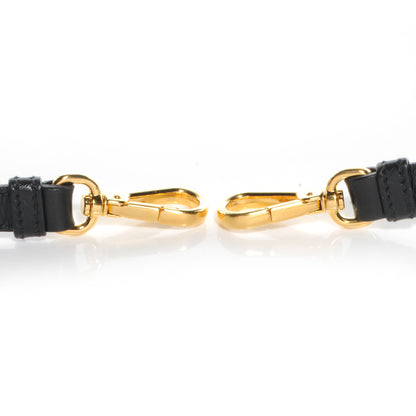 Prada Leather Adjustable Strap Nero Black 3 of 5