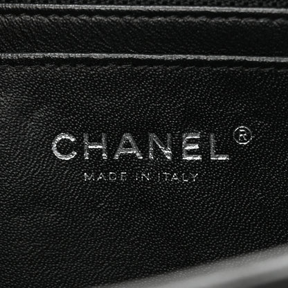 Chanel Lambskin Quilted Mini Rectangular Flap Black 6 of 10