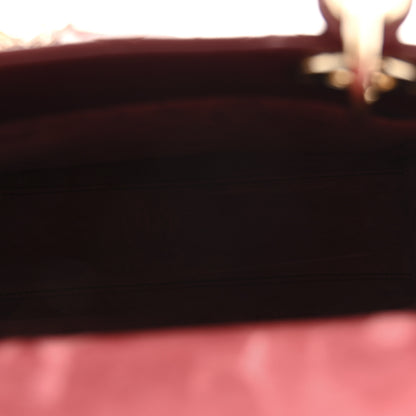 Christian Dior Lambskin Cannage Small My ABCDior Lady Bordeaux 5 of 10