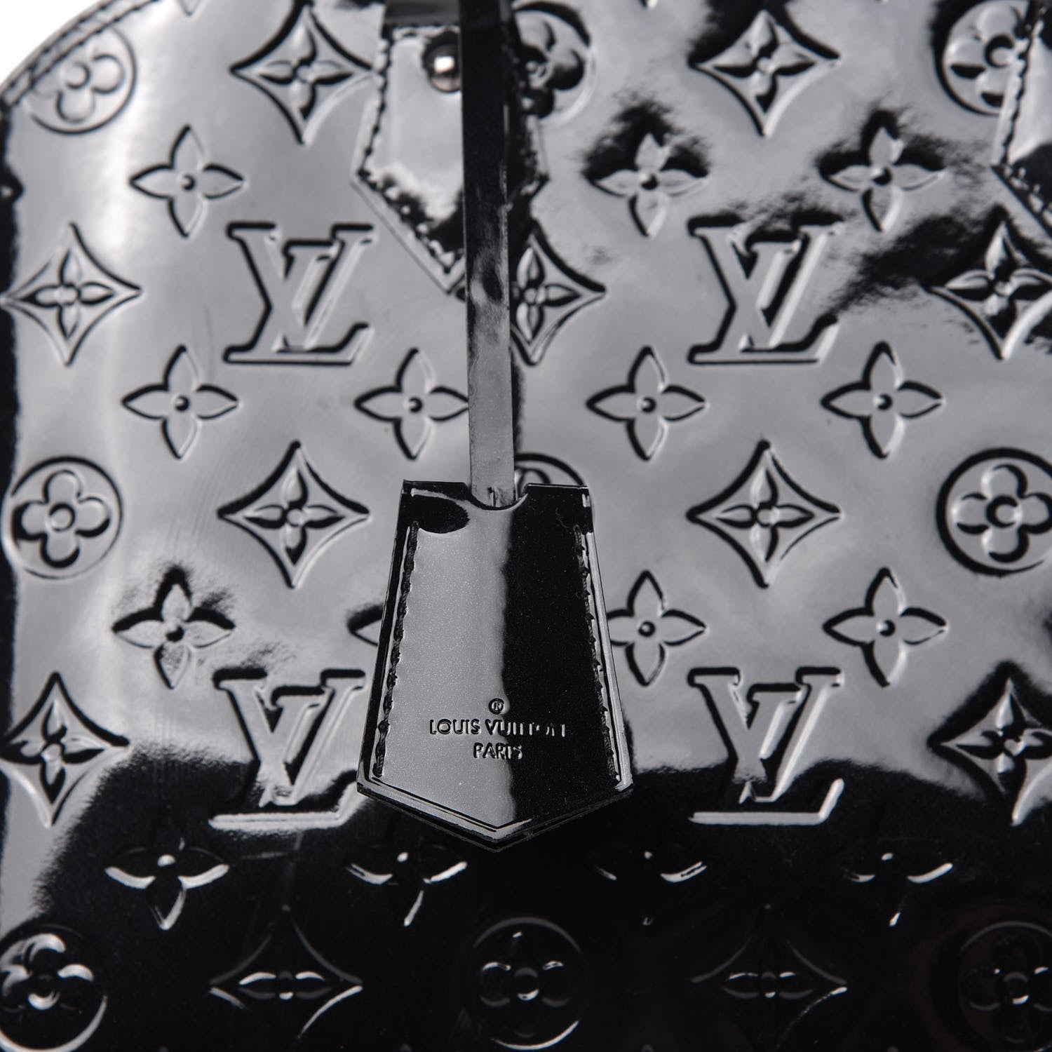 Louis Vuitton Vernis Alma PM Noir Magnetique 9 of 9