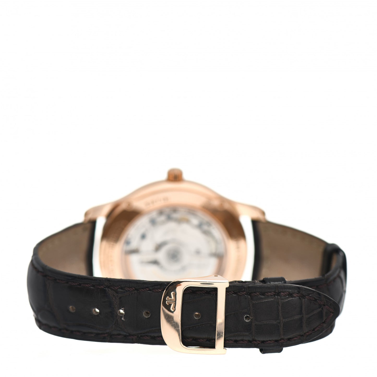 18K Rose Gold Alligator 40mm Master Control Date Automatic Watch Q147237S