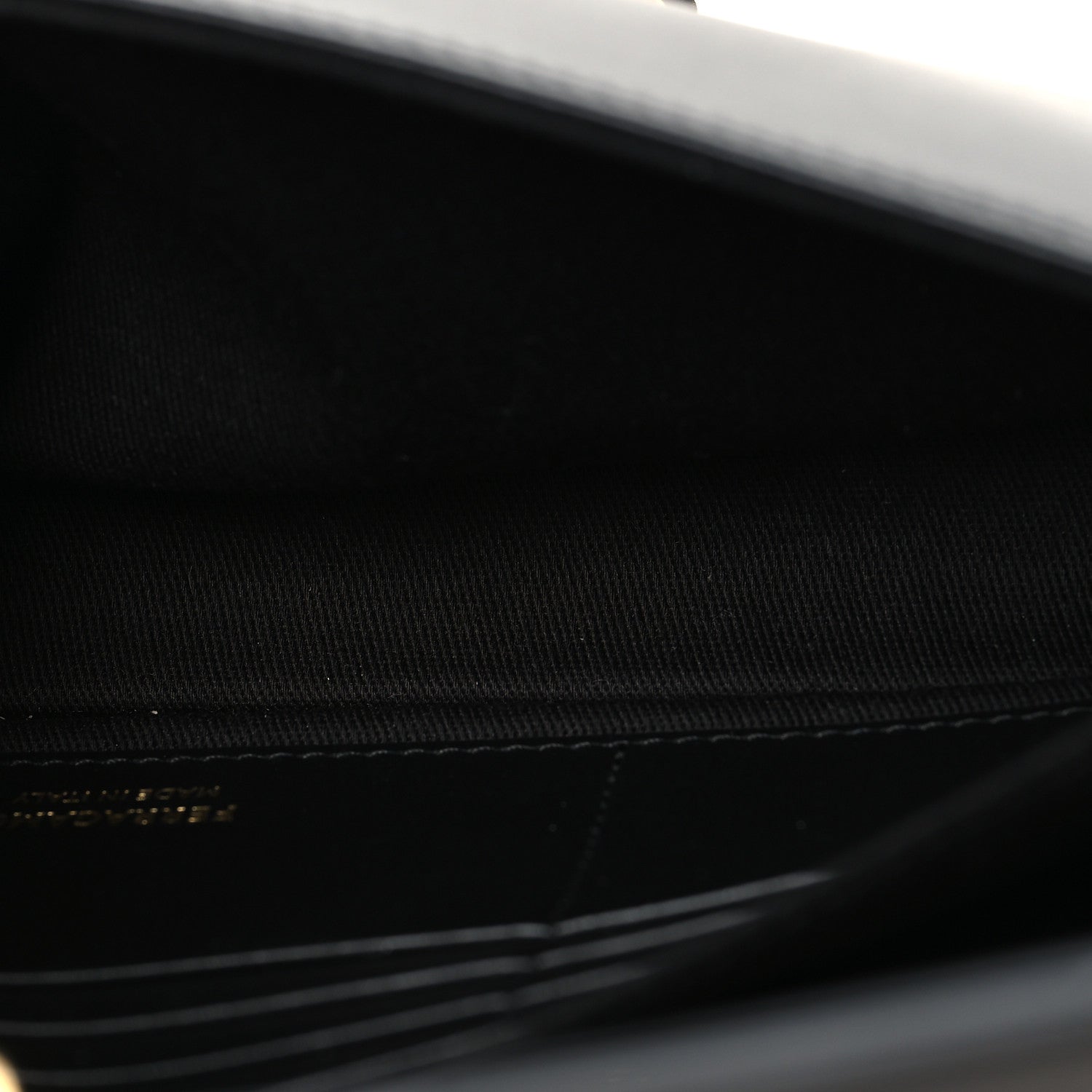 Salvatore Ferragamo Calfskin Archive Gancini Flap Crossbody Black 5 of 10