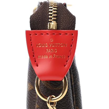 Louis Vuitton Monogram 2020 Christmas Animation Bumper Cars Mini Pochette Accessories Coquelicot 6 of 8
