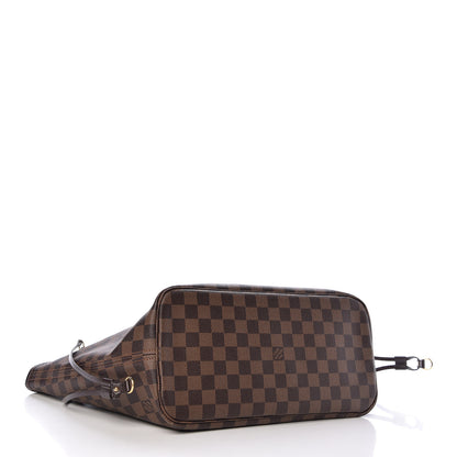 Louis Vuitton Damier Ebene Neo Neverfull MM Rose Ballerine 5 of 11