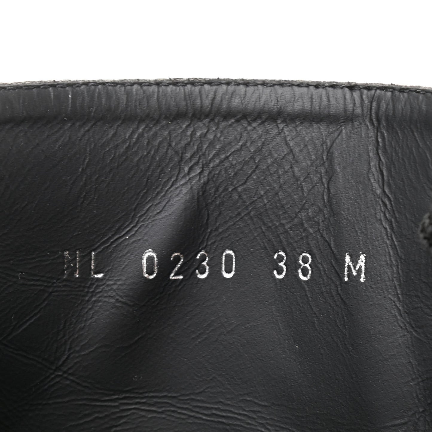 Calfskin Monogram Wonderland Flat Ranger Boots 38 Black