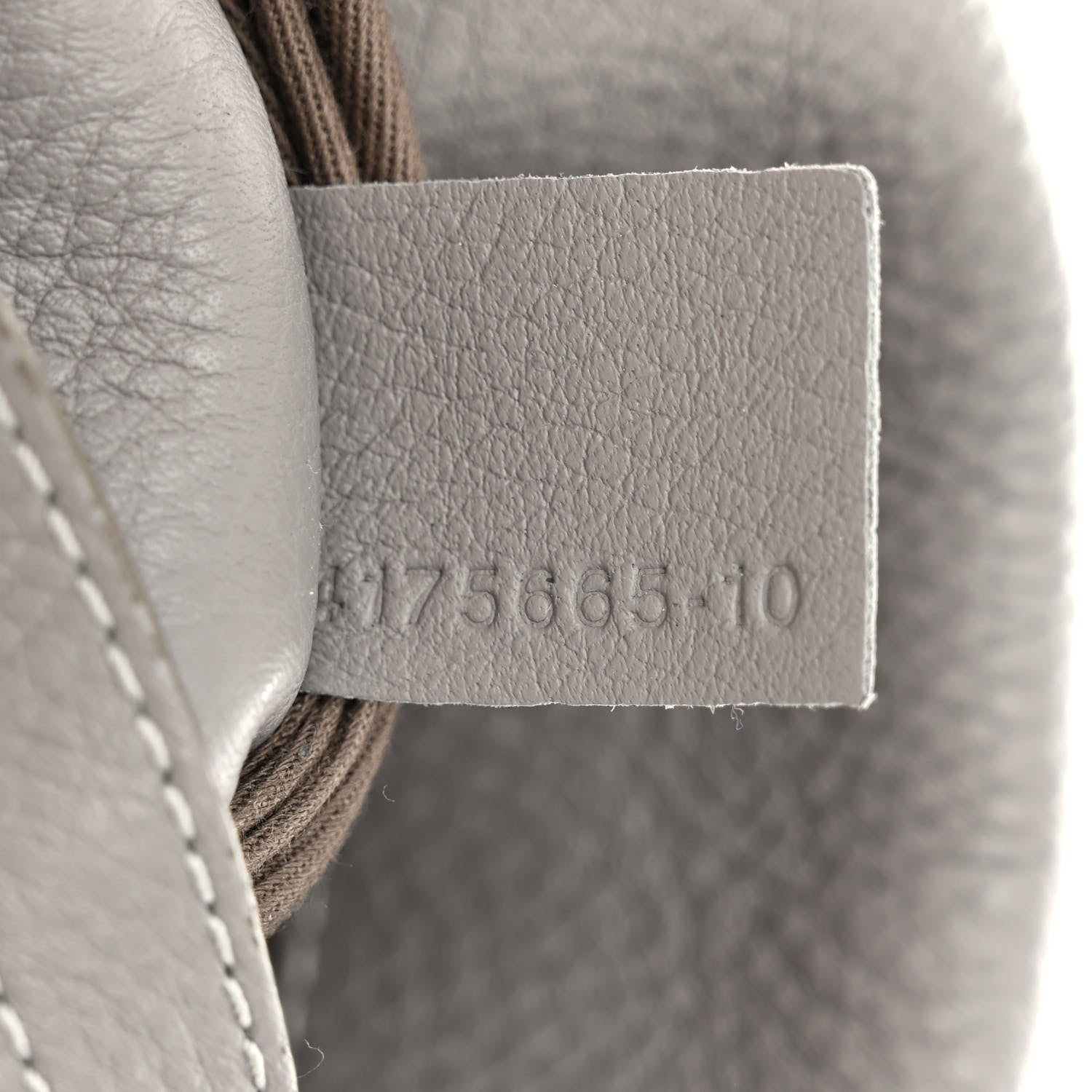 Chloe Calfskin Medium Marcie Round Crossbody Bag Cashmere Grey 7 of 10