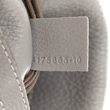 Chloe Calfskin Medium Marcie Round Crossbody Bag Cashmere Grey 7 of 10