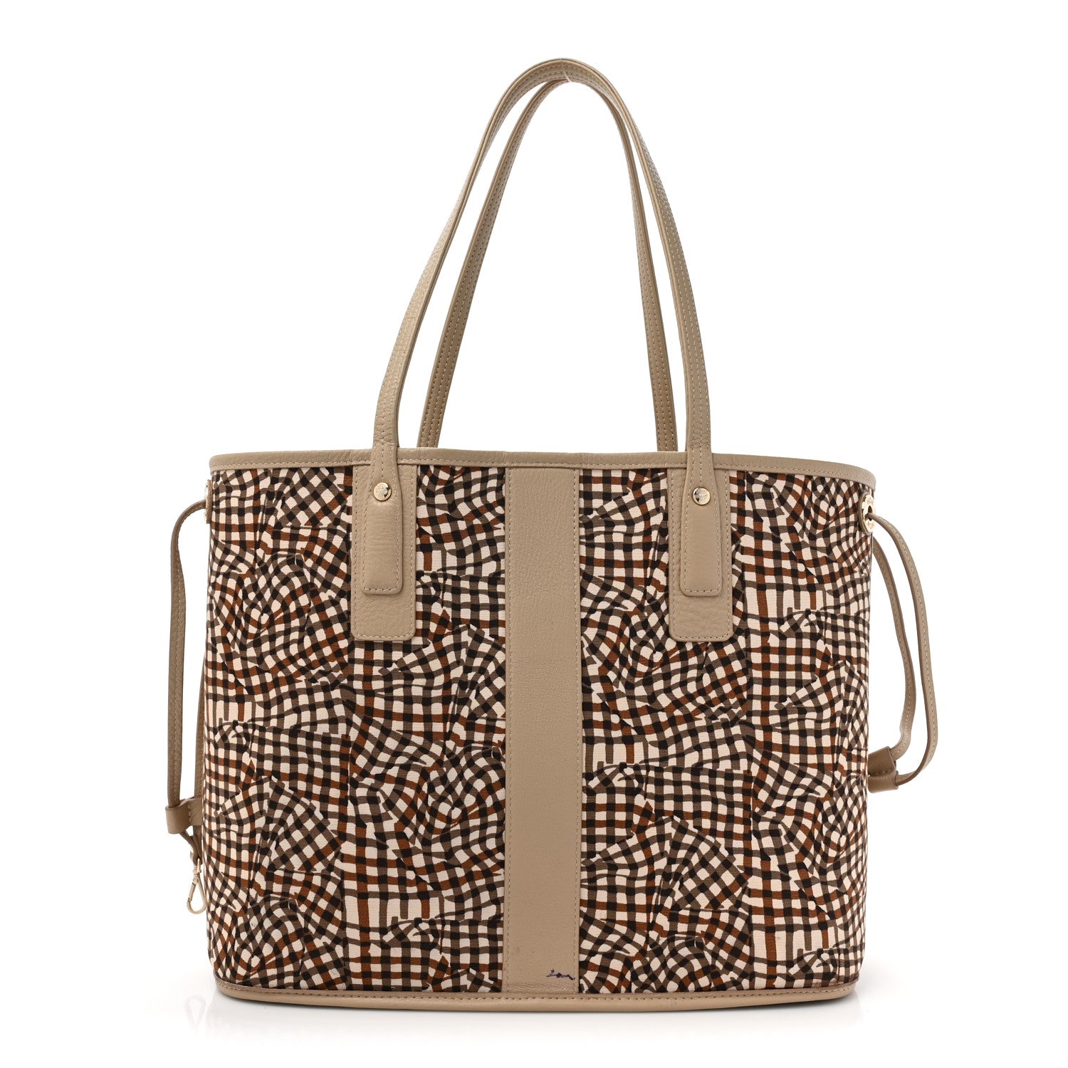 MCM Visetos Medium Liz Reversible Shopper Tote Beige 3 of 24
