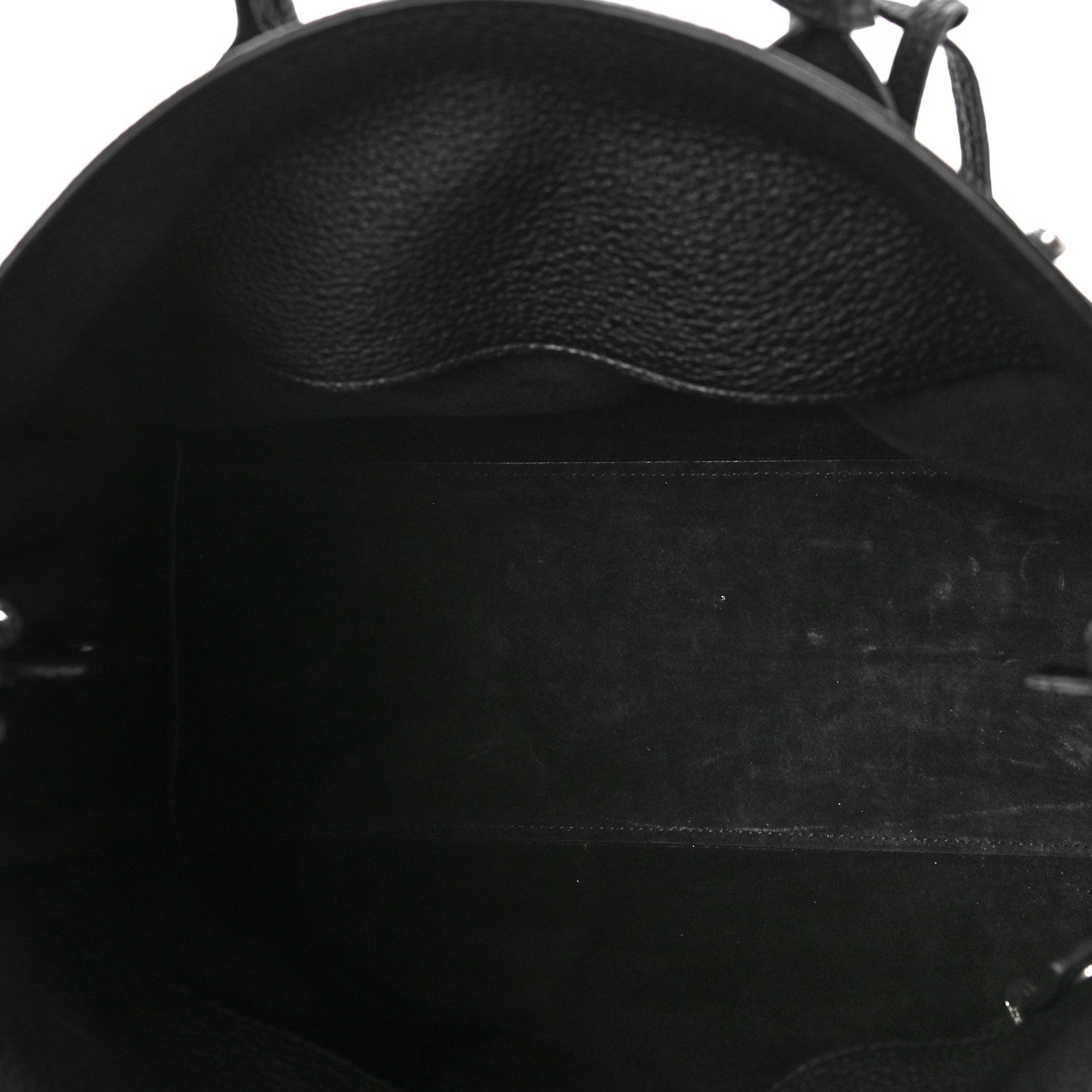 Saint Laurent Grained Calfskin Small Supple Sac De Jour Black 6 of 10