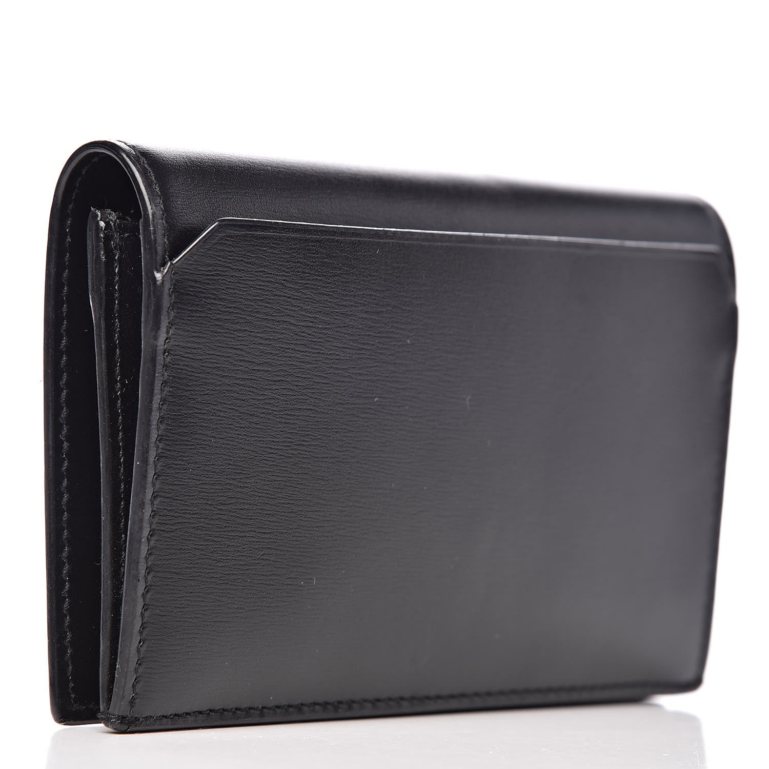 Saint Laurent Calfskin Fragments Flap Wallet Black 3 of 6