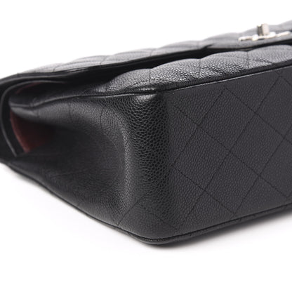 Chanel Caviar Quilted Jumbo Double Flap Black 6 of 11