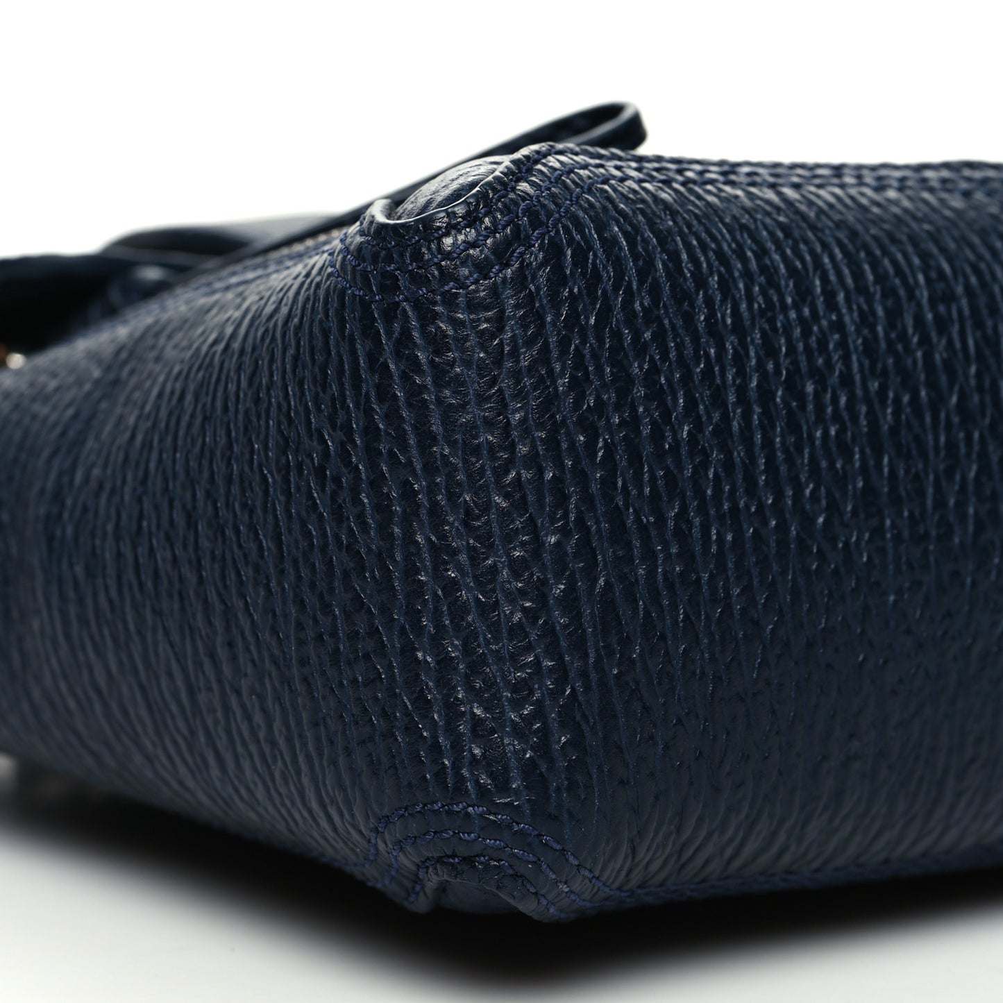 Textured Calfskin Mini Pashli Satchel Ink