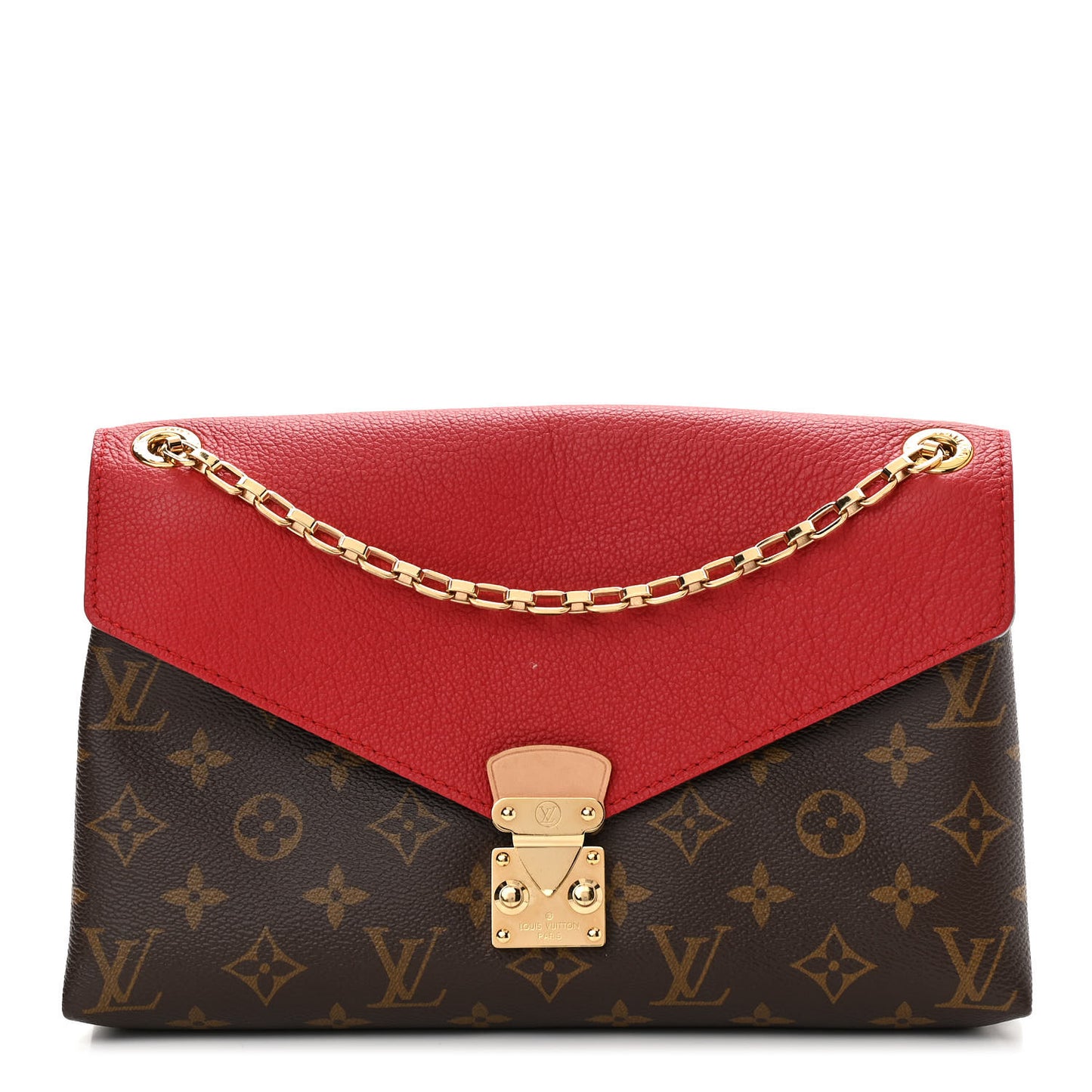 Monogram Pallas Chain Cherry