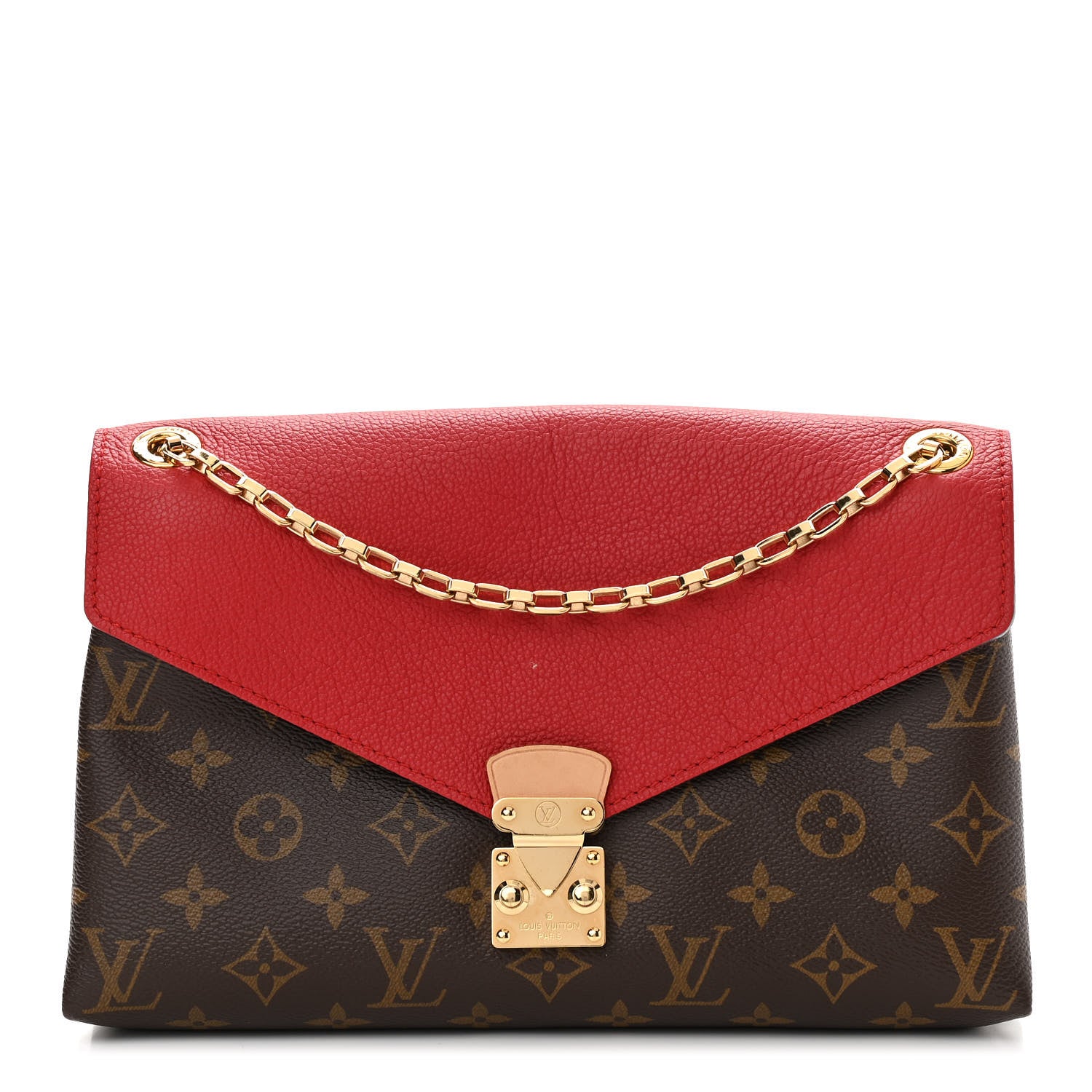 Louis Vuitton Monogram Pallas Chain Cherry 1 of 11