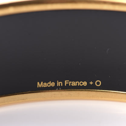 Hermes Enamel Printed Wide Bracelet 70 5 of 6