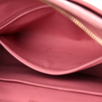 Chanel Lambskin Quilted Pocket Flap Shoulder Bag Pink 15 of 43