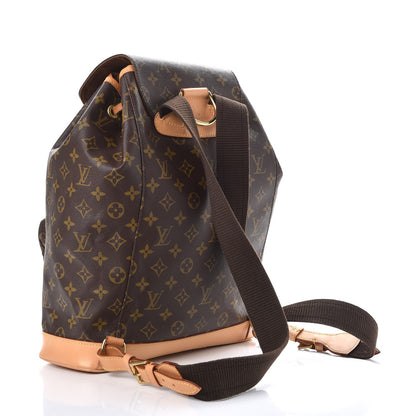 Louis Vuitton Monogram Montsouris GM Backpack 3 of 8