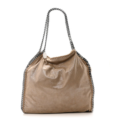 Stella McCartney Shaggy Deer Small Falabella Tote Taupe 1 of 12