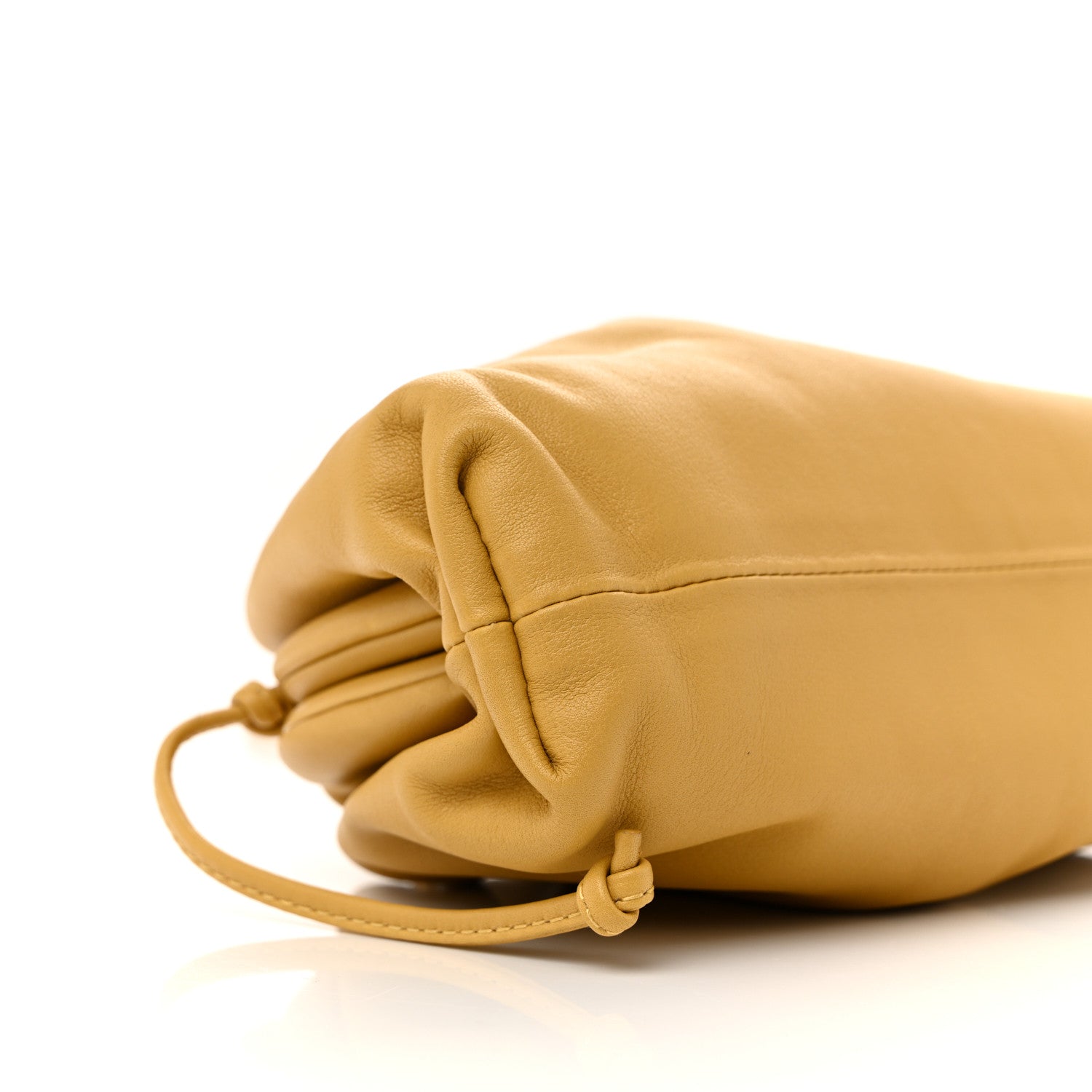 Bottega Veneta Butter Calfskin The Mini Pouch Butterscotch 9 of 10